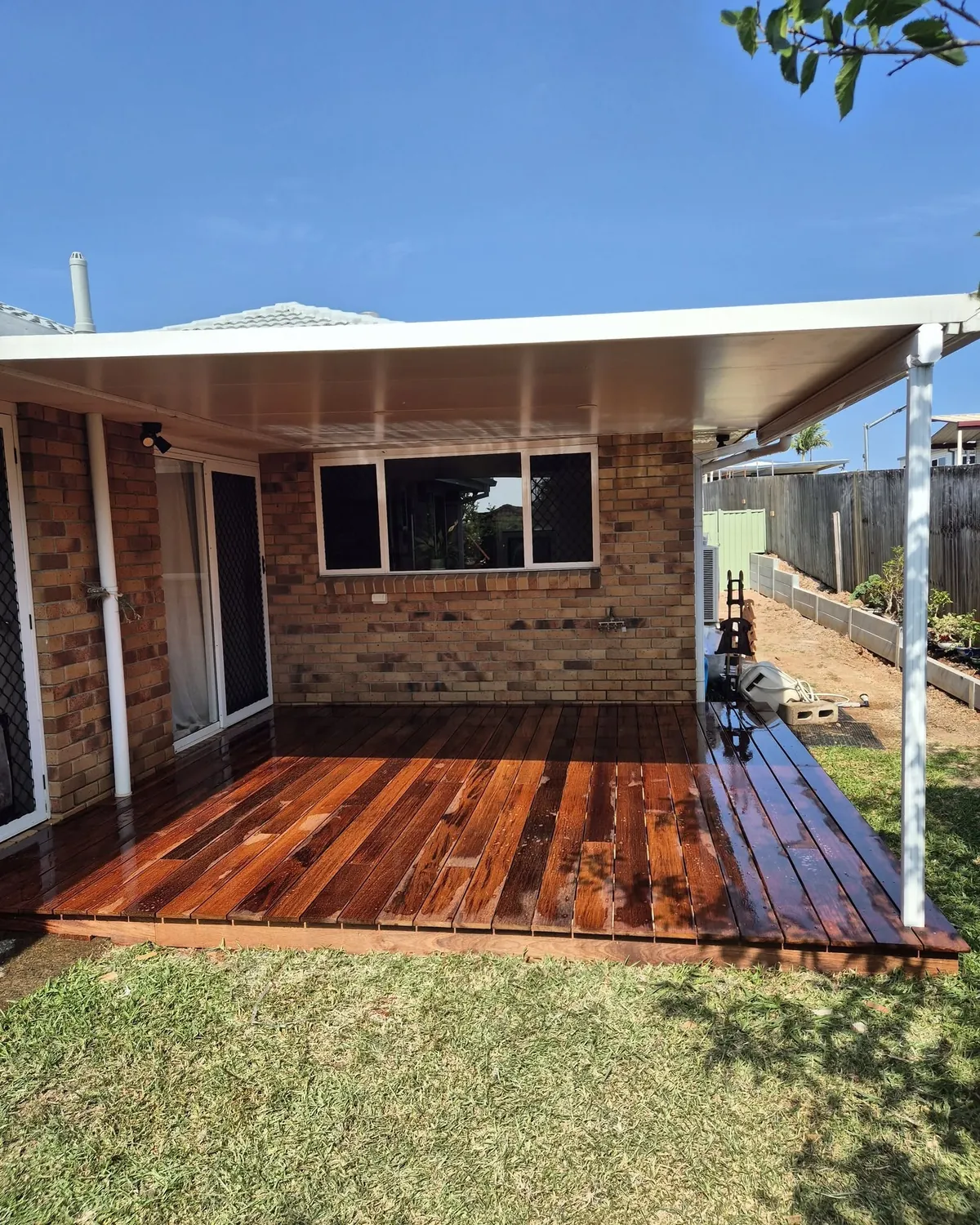 Covered Alfresco Deck - Timber