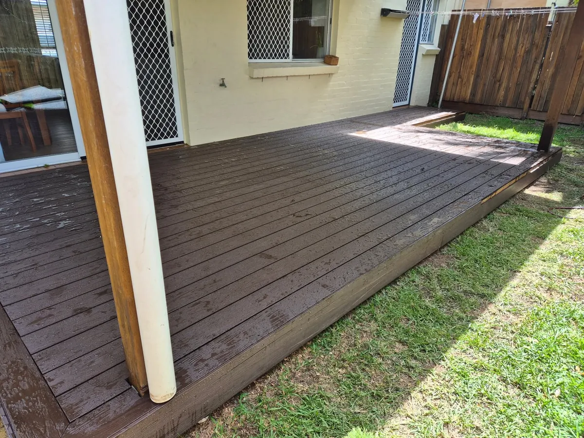 Wraparound Deck - Timber